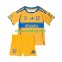 Camisola Tigres UANL Criança Equipamento Primeiro 2025-2026 Manga Curta